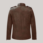 Rutland Spanish Brown Riding Leather Jacket